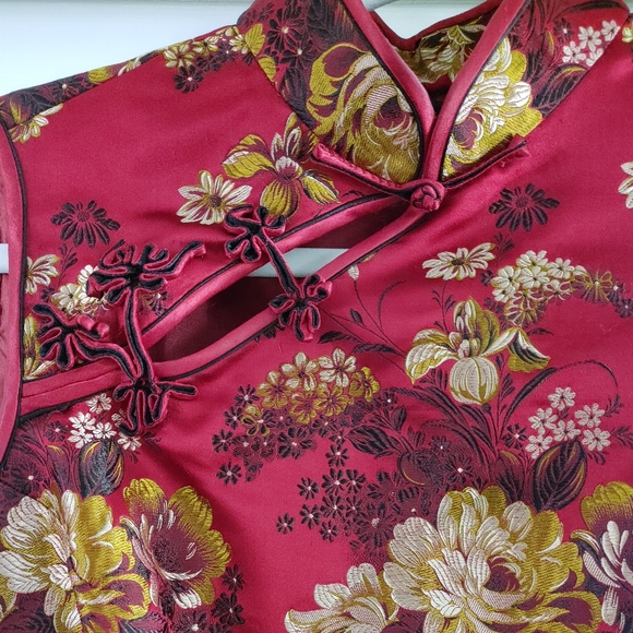 Canton Bazaar Asian Dress - Picture 3 of 9